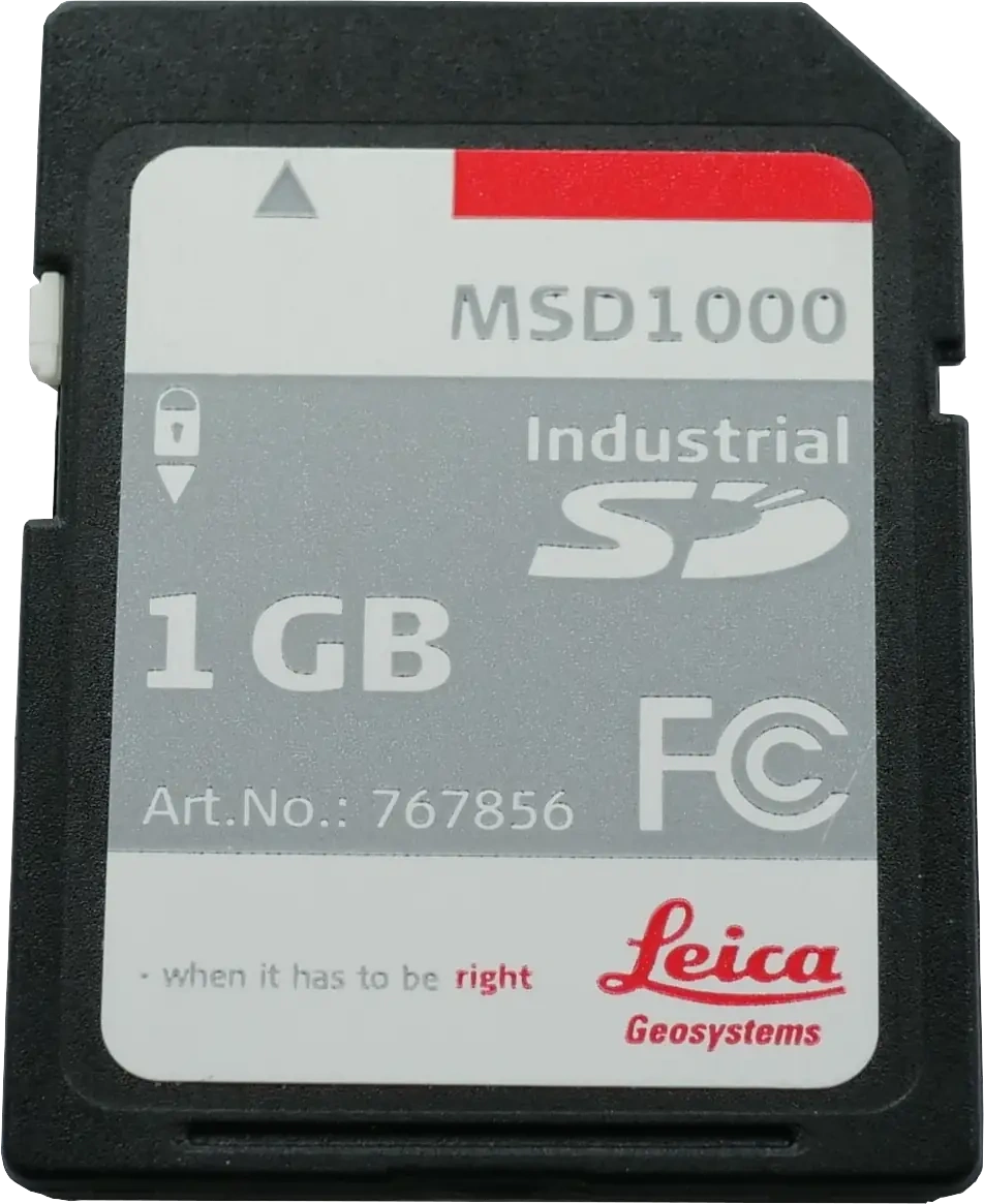 MSD1000 SD Karte