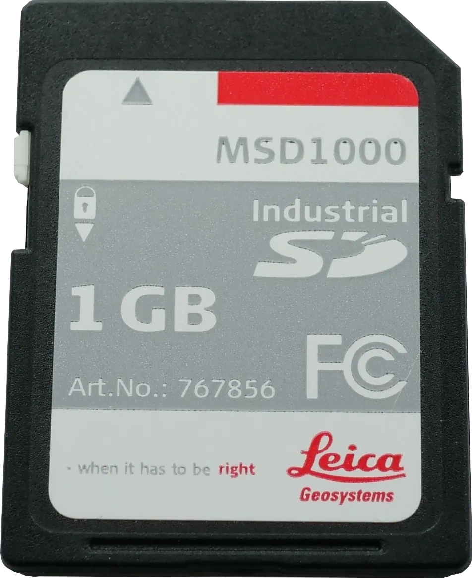 MSD1000 SD Karte